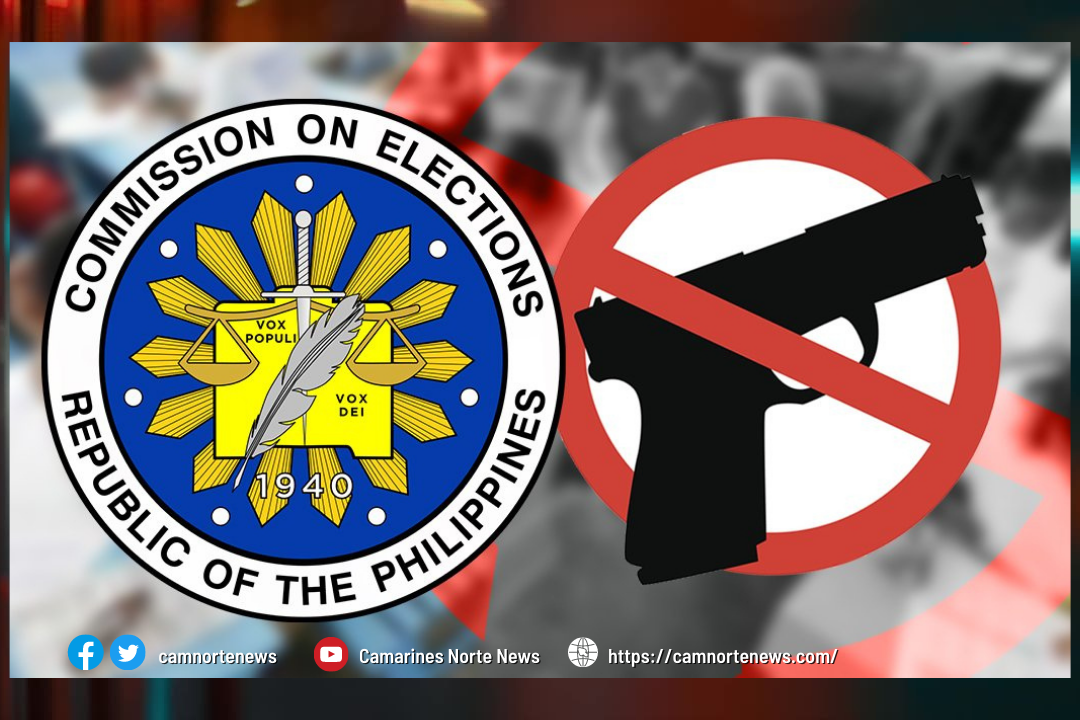COMELEC CHECKPOINTS, GUN BAN STARTS ON JANUARY 9 UNTIL END OF ELECTION PERIOD