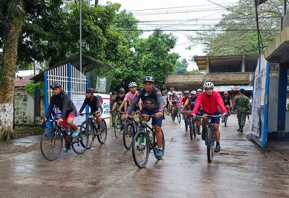 CYCLING ENTHUSIASTS IN CAMARINES NORTE JOINS FUN BIKE TO SUPPORT SAFE NATIONAL AND LOCAL ELECTIONS 2022