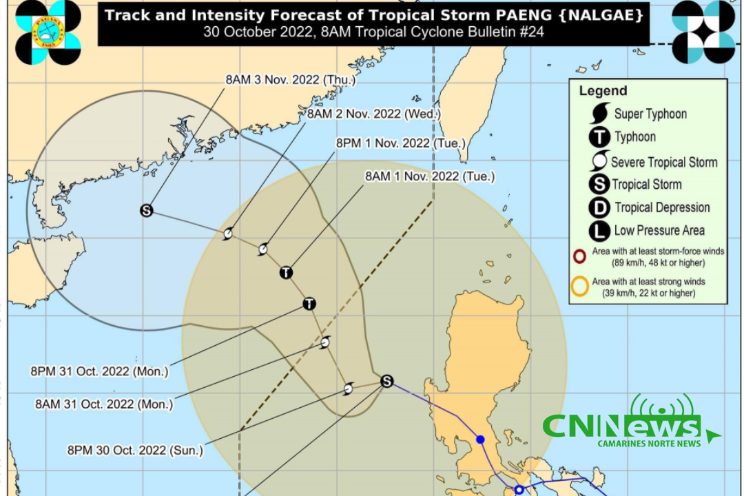 ALL WIND SIGNALS HAS BEEN LIFTED IN THE PROVINCE OF CAMARINES NORTE