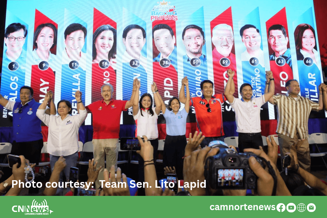 SAMPUNG SENATORIAL BETS NG ALYANSA PARA SA BAGONG PILIPINAS INENDORSO NI SEN. LITO LAPID SA PROBINSYA NG PAMPANGA