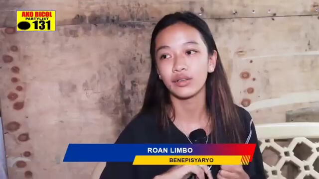 DALAGANG NABANGGA MALAKI ANG PASASALAMAT KAY REP. ZALDY CO