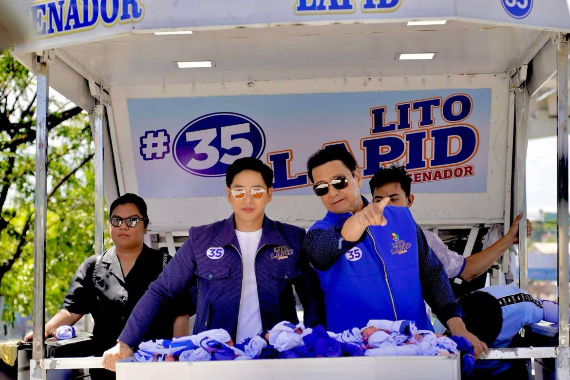 COCO MARTIN, LITO LAPID, NAGMOTORCADE SA QC